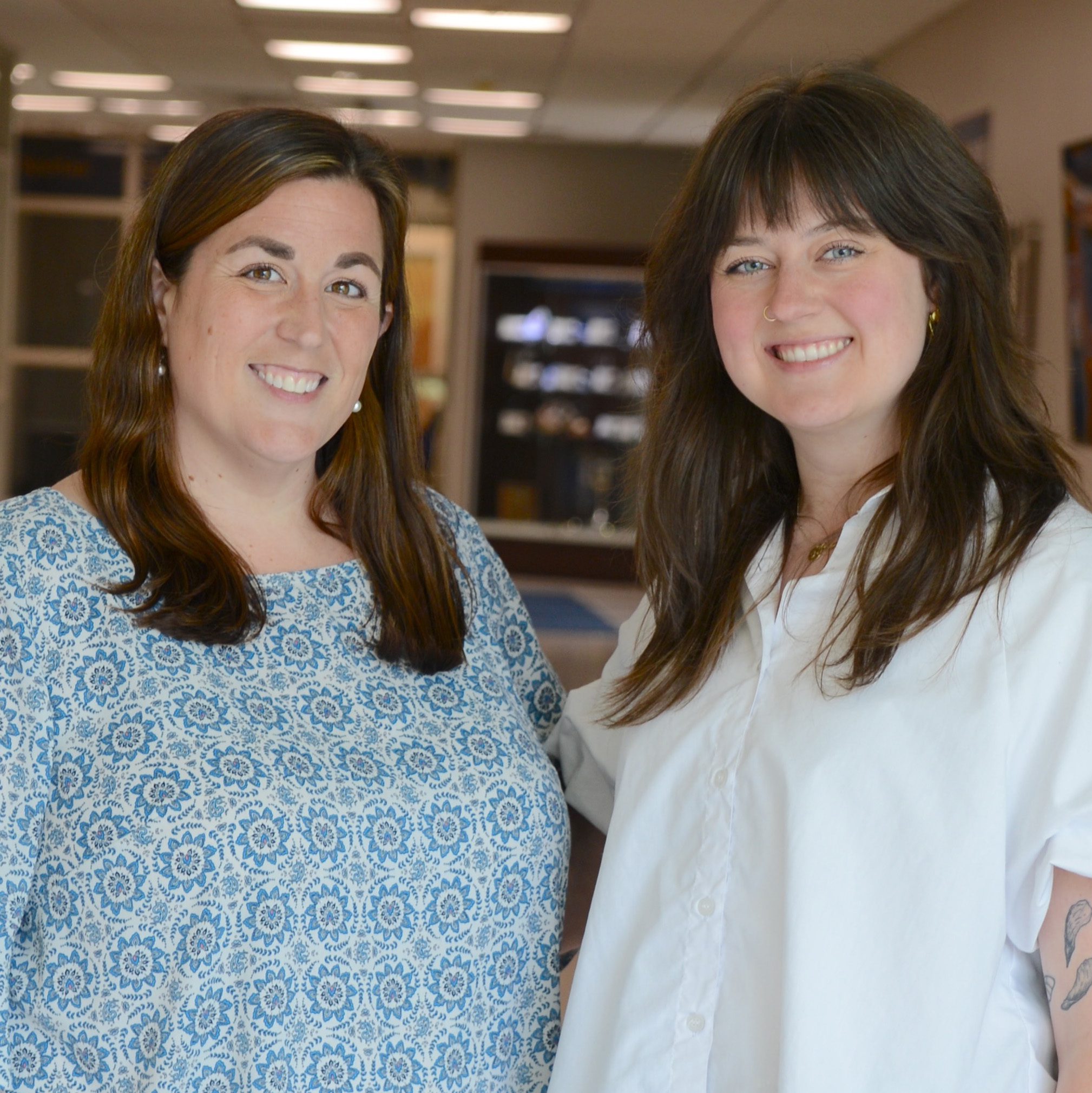 Bryan Graduate Recruitment Team Jennifer Chapman and Savannah Martin